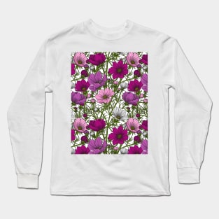 Cosmos flowers mix Long Sleeve T-Shirt